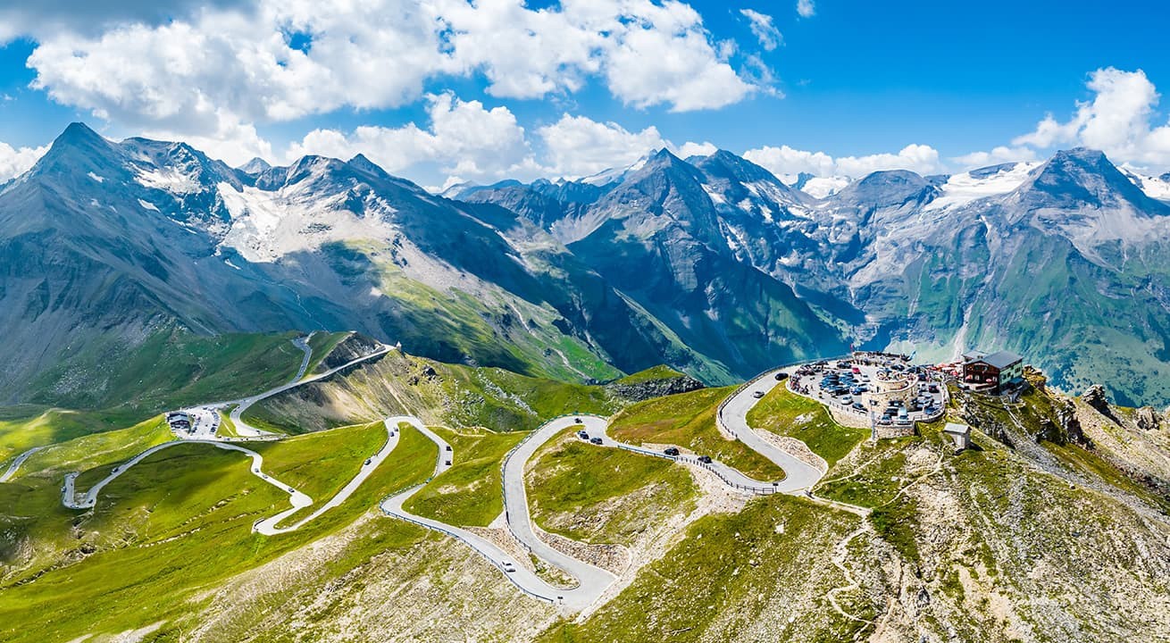 Großglockner Hochalpenstraße mit Edelweißspitze