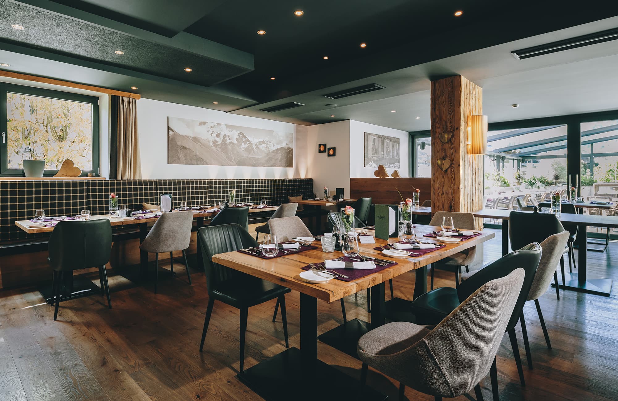 Gemütliches Hotelrestaurant im Hotel Kaprunerhof in Kaprun - Region Zell am See-Kaprun