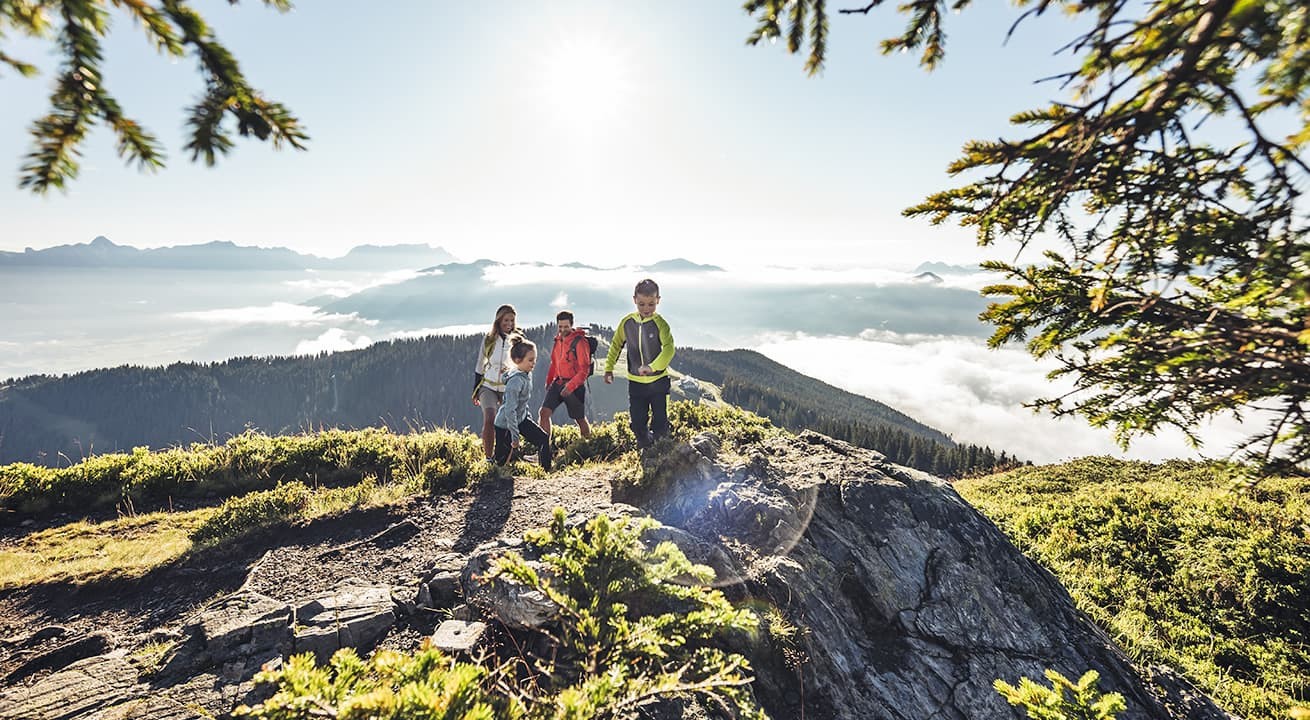 Familienwanderung in der Region Zell am See-Kaprun