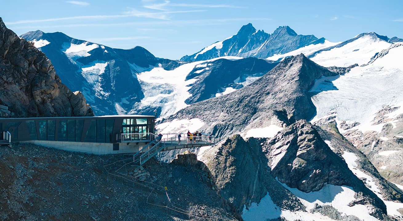 Panorama-Plattform TOP OF SALZBURG am Kitzsteinhorn