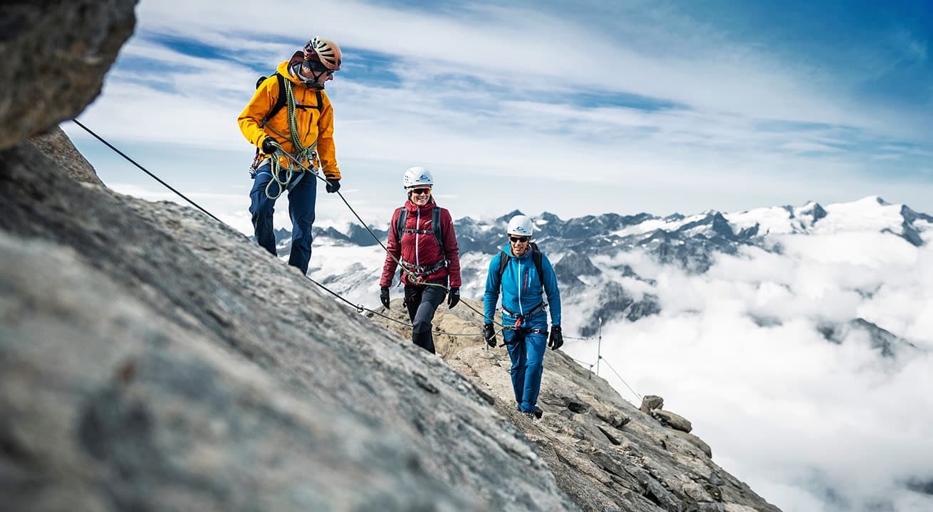 Seilschaft am Kitzsteinhorn