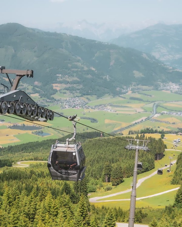Gondel auf das Kitzsteinhorn