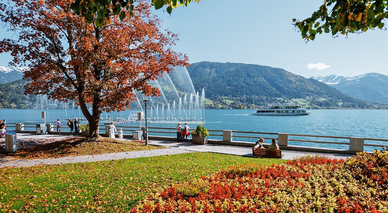 Strandpromenade am Zeller See