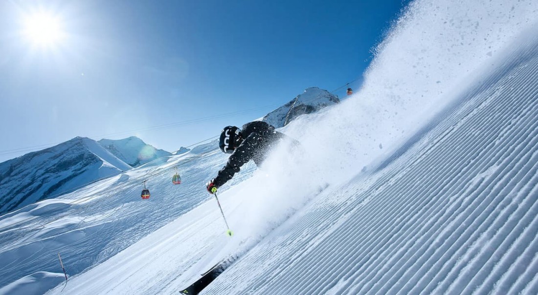 Schwarze Piste Black Mamba am Kitzsteinhorn