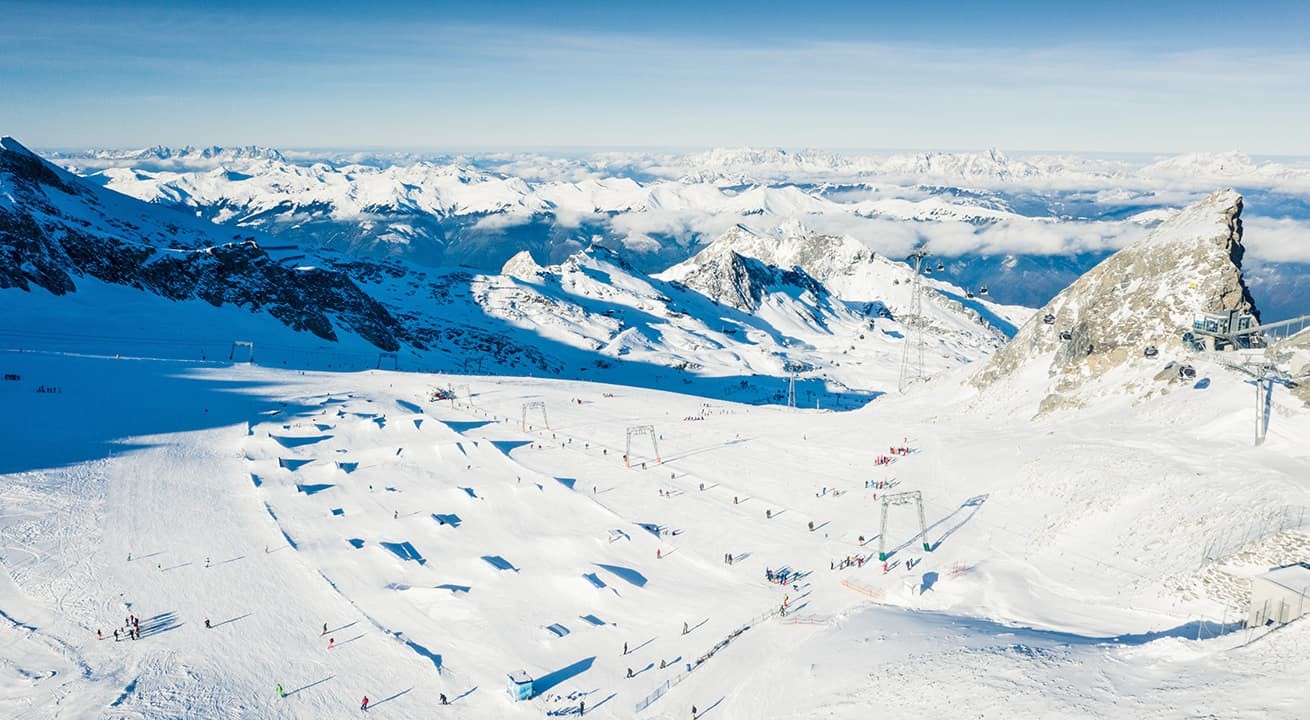 Gletscherskigebiet Kitzsteinhorn