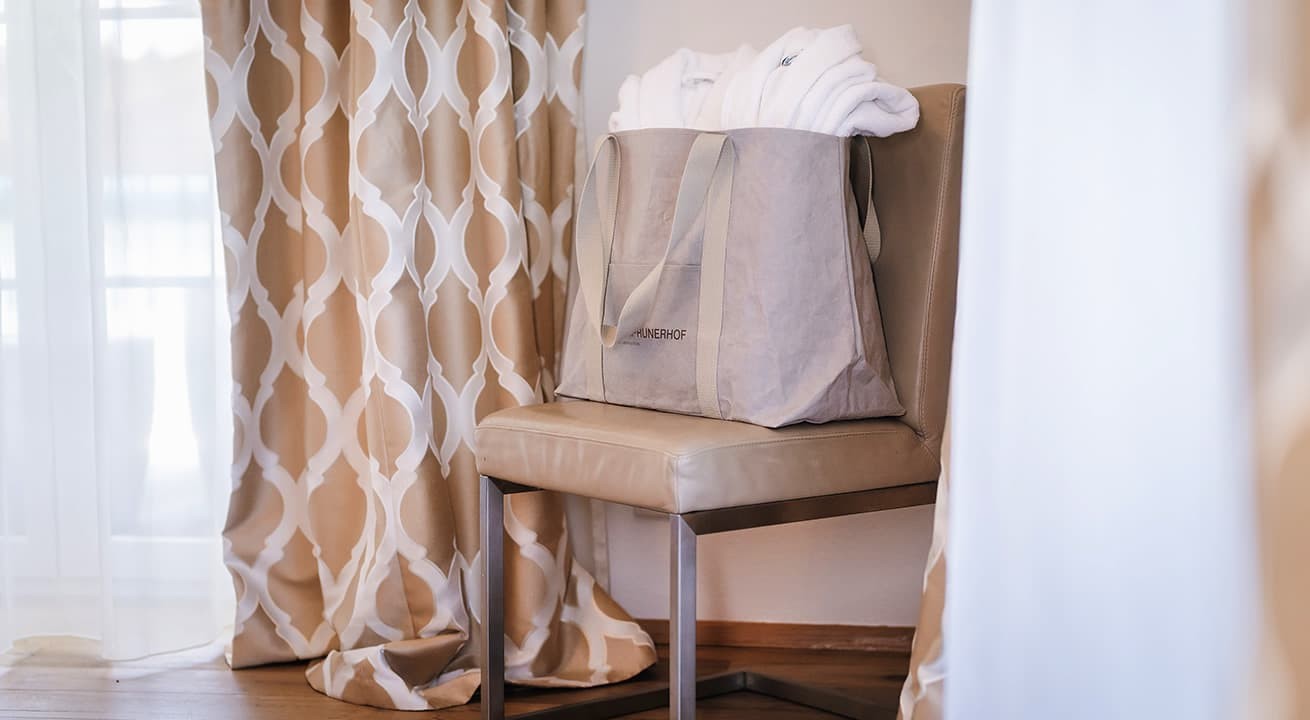 Wellnesstasche der Familiensuite 