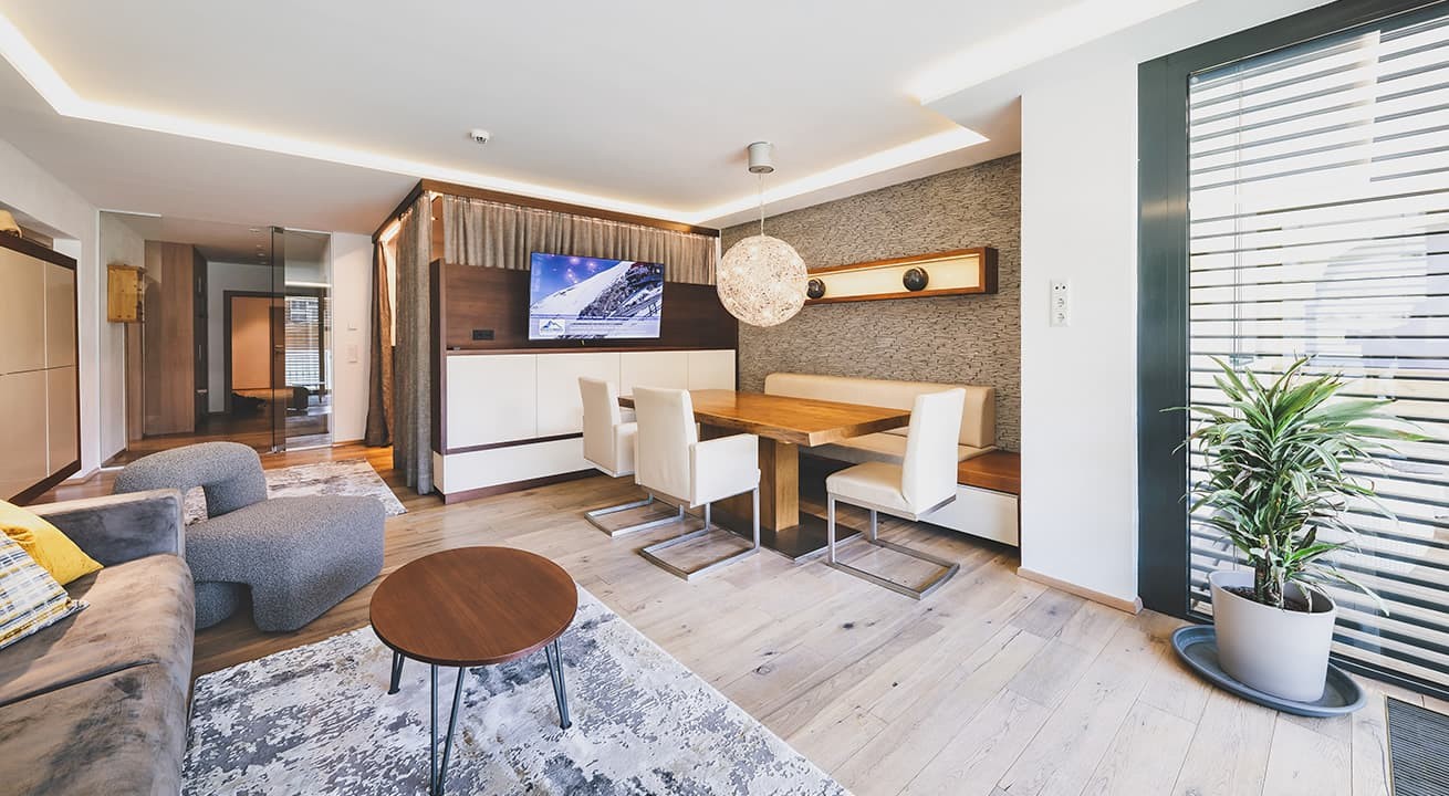 Familiensuite Wohnbereich