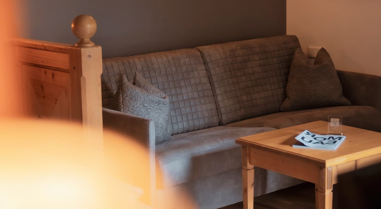 Couch in der Romantiksuite