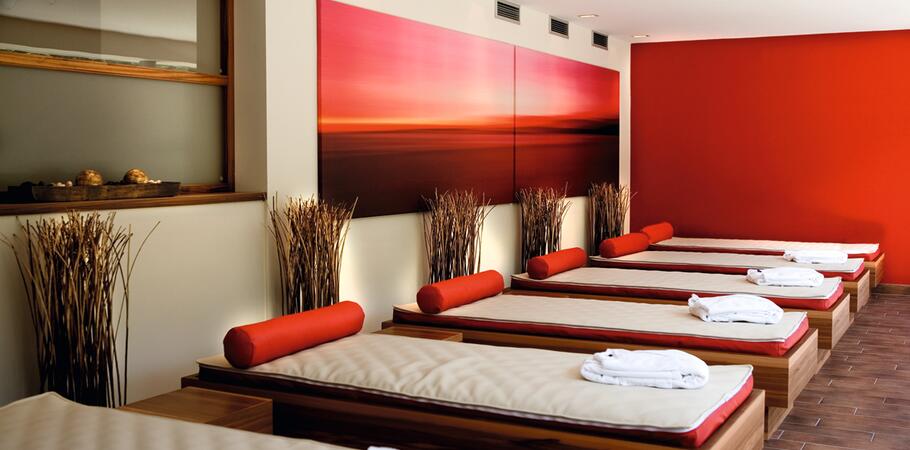 relaxation room at the wellness hotel Kaprun