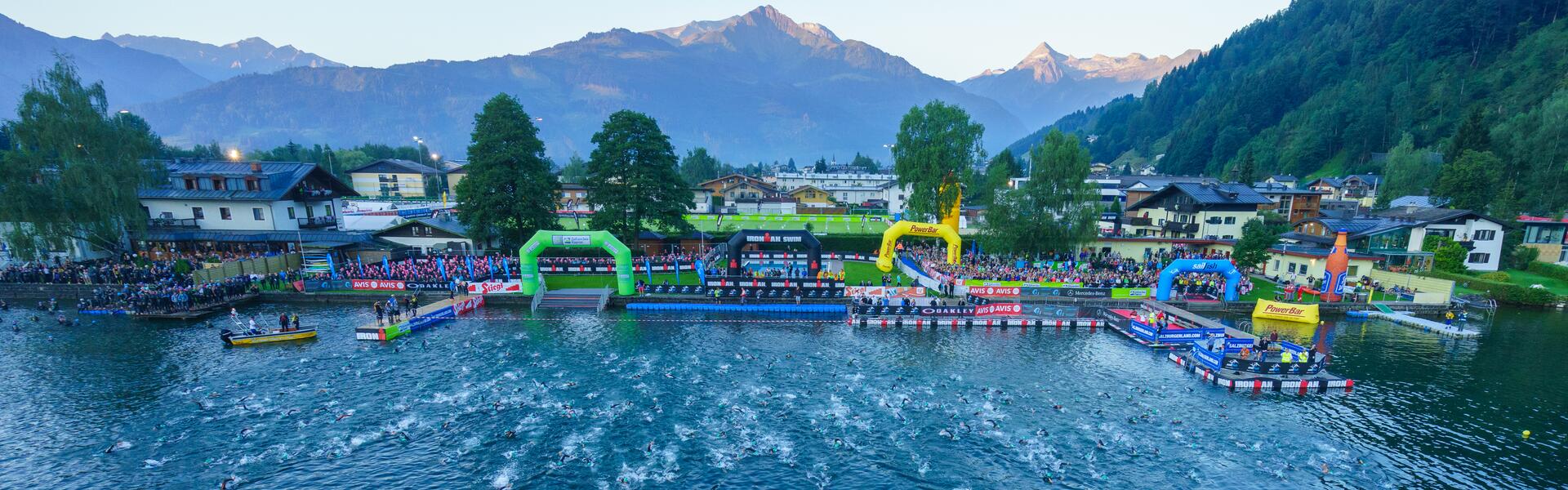 start ironman 70.3. zell am see kaprun