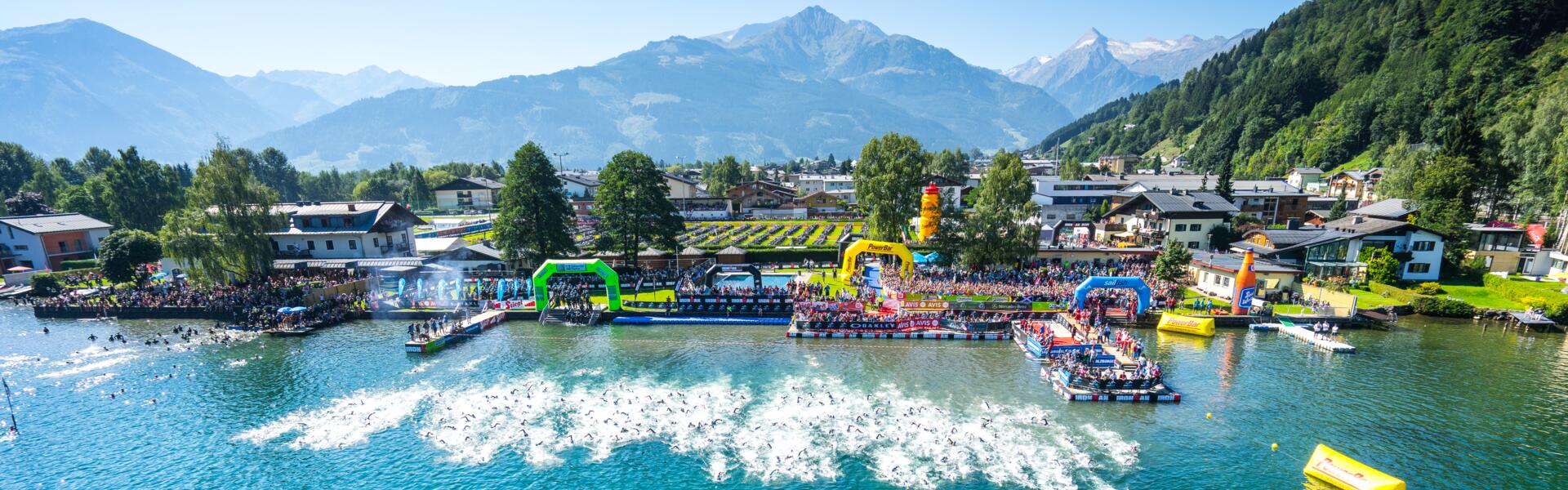 start swimming ironman | © Zell am See-Kaprun Tourismus / Gert Steinthaler