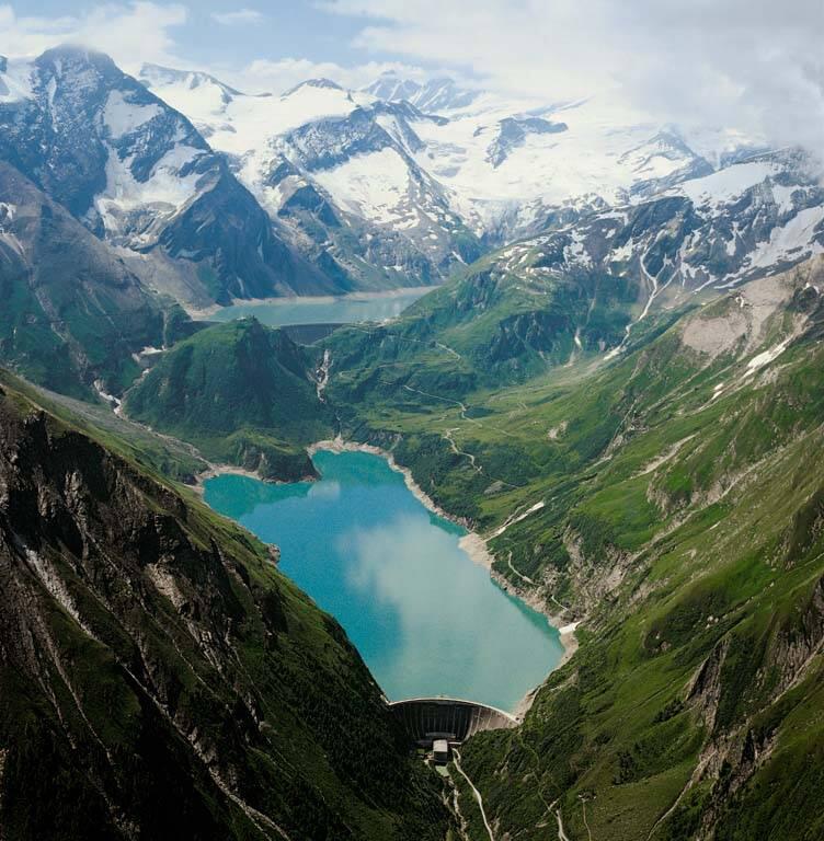 stausee kaprun panorama