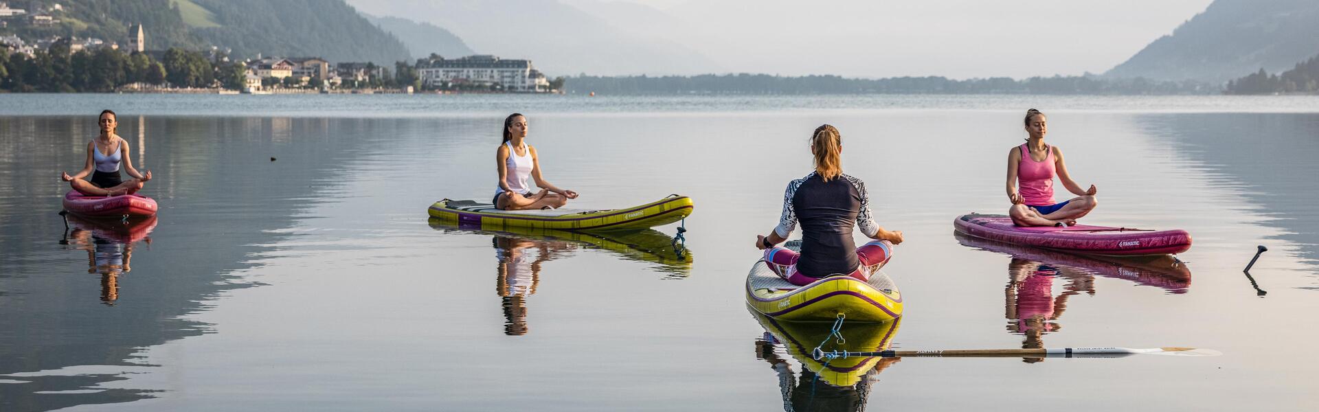 SUP Yoga am Zeller See | © Zell am See Kaprun Tourismus