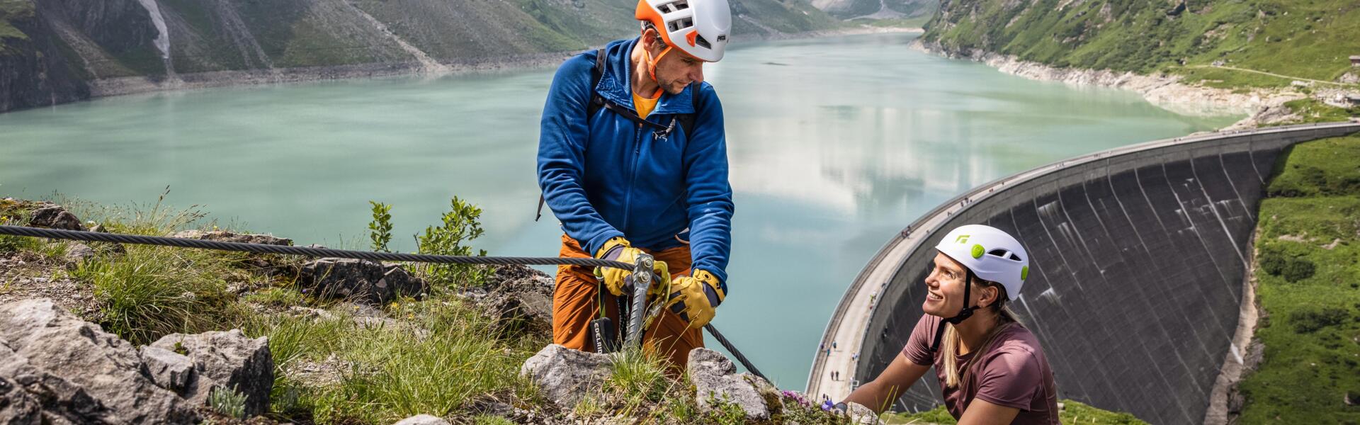 Klettersteig bei den Stauseen | © Zell am See Kaprun Tourismus