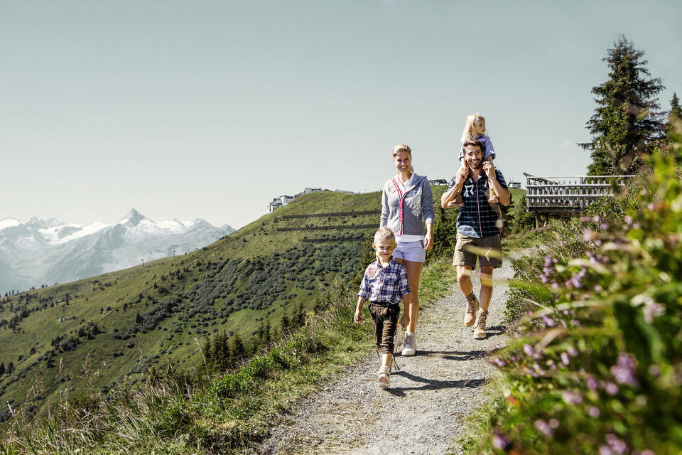 Familienwanderung in Kaprun | © Schmittenhöhebahn AG