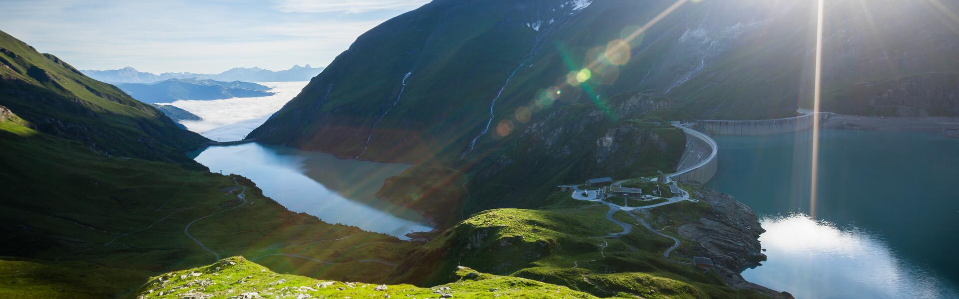 stausee kaprun berge | © Verbund/Johannes Heuckeroth