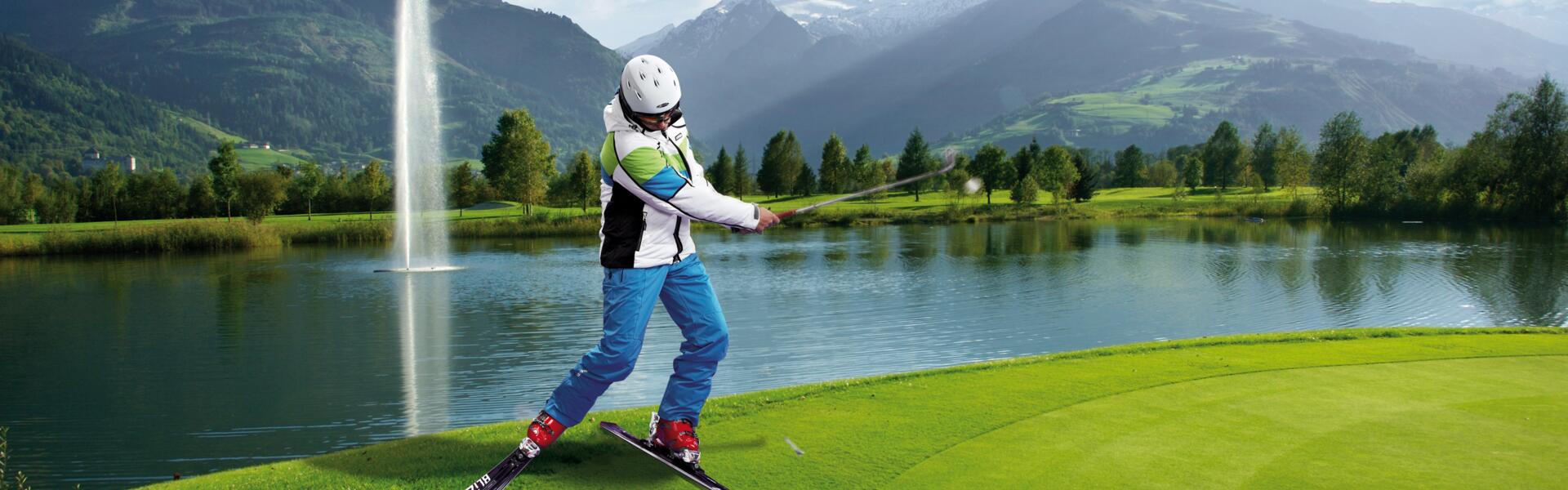 ski and golf event