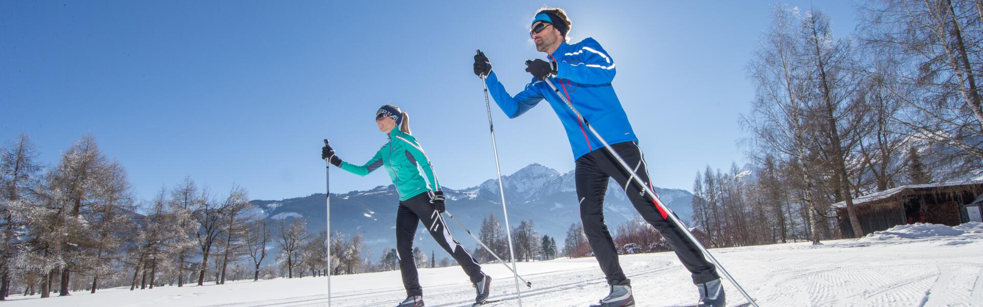 skating cross-country-skiing kaprun