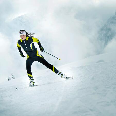 cross-country-skiing high altitude kitzsteinhorn