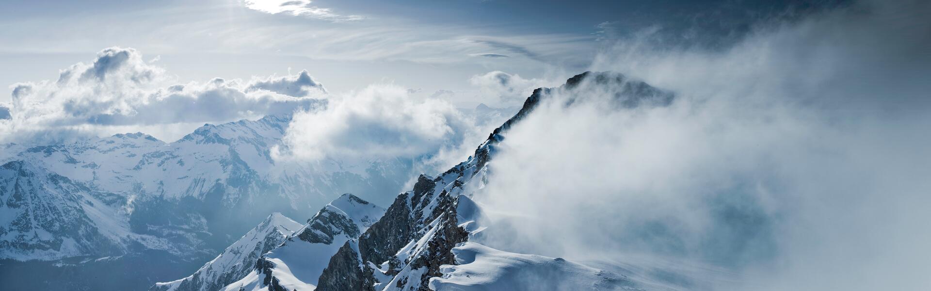 kitzsteinhorn mountain winter peak