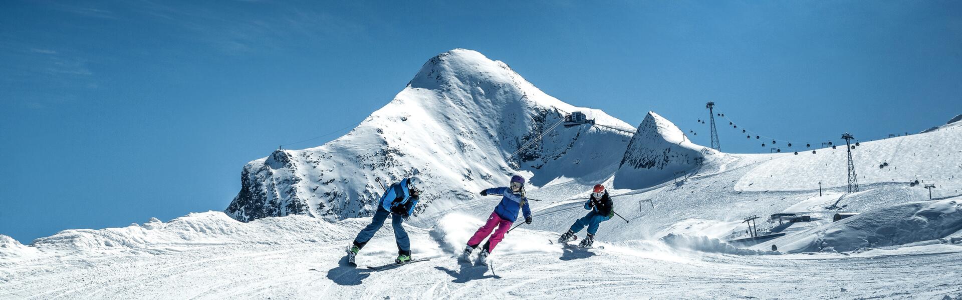 familie skiurlaub zell am see kaprun