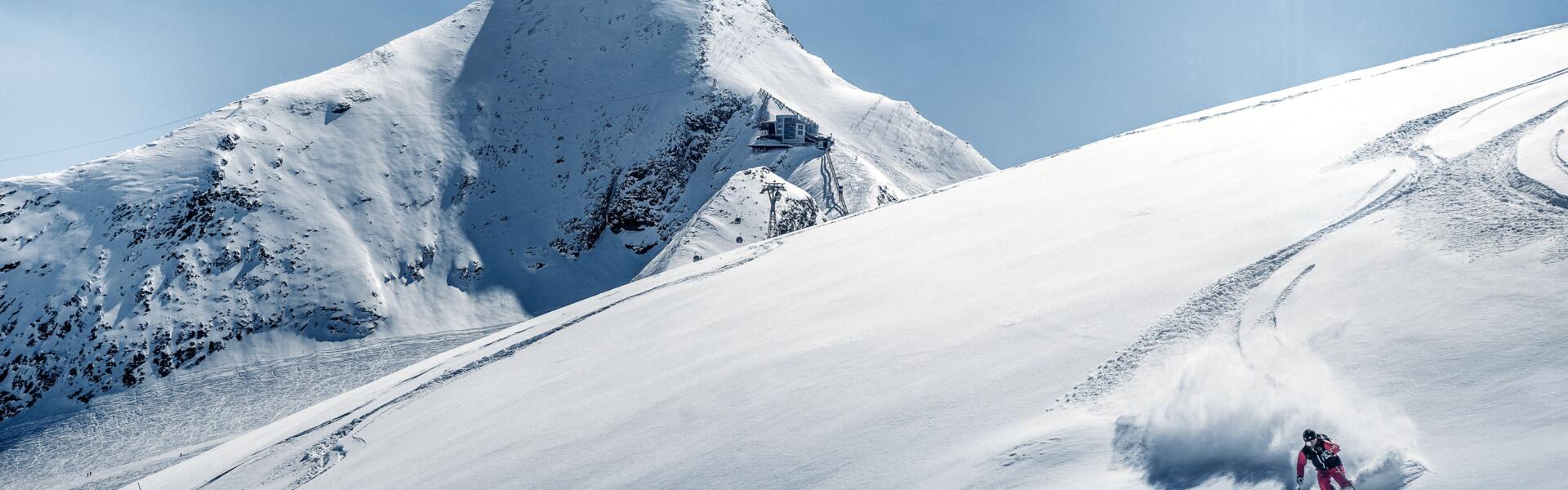 powder line kitzsteinhorn