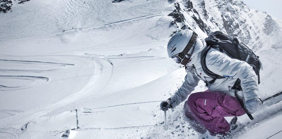 freeriding Kitzsteinhorn