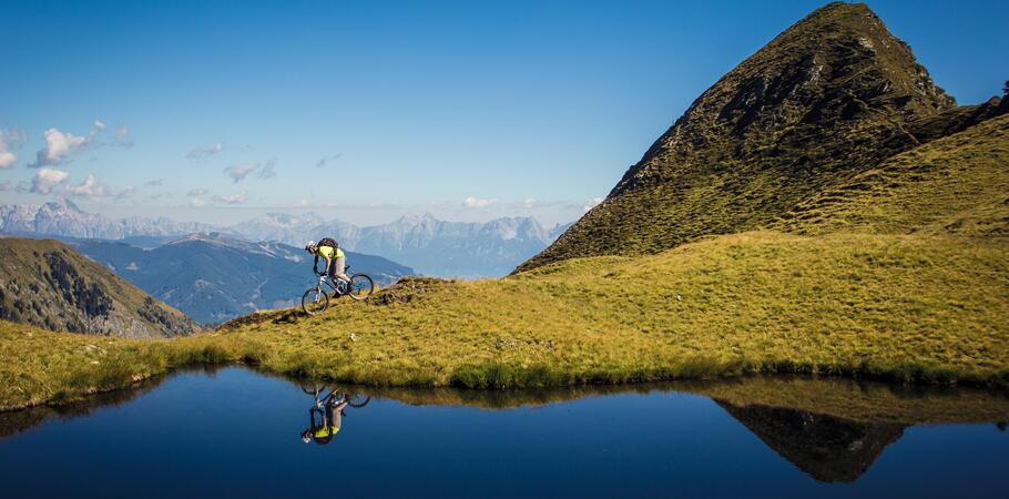 mountainbiken kaprun urlaub