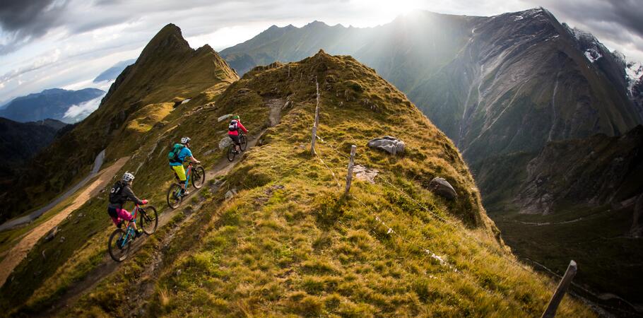 summer holiday mountainbiking kaprun