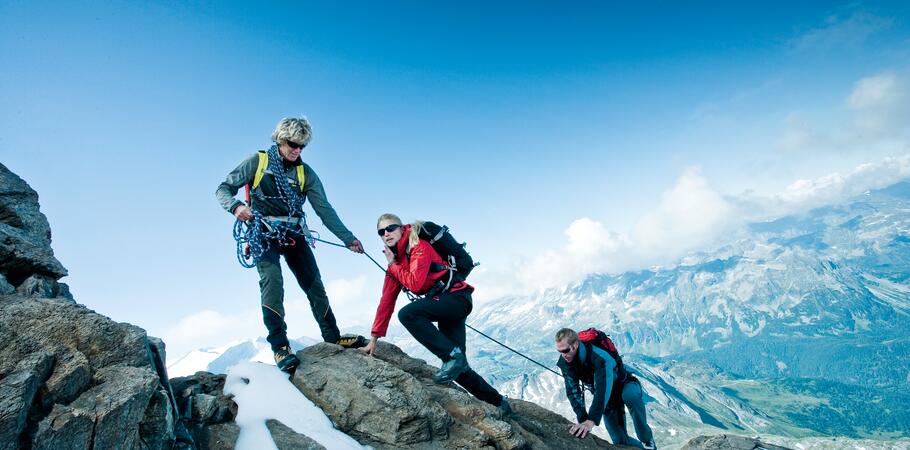 bergsteigen kitzsteinhorn kaprun urlaub