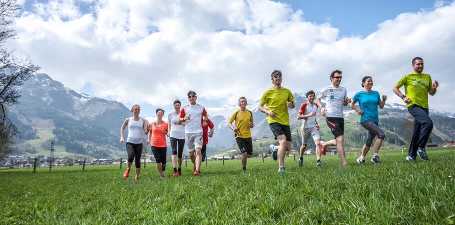 laufgruppe sport urlaub zell am see-kaprun