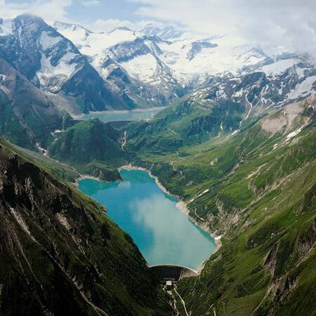 stausee kaprun panorama