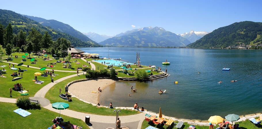 strandbad sommerurlaub kaprun österreich