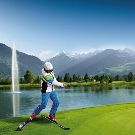 ski and golf event