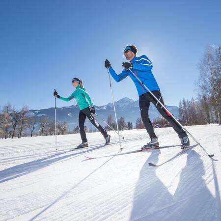 skating cross-country-skiing kaprun