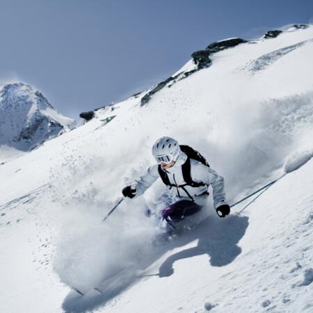 freeride piste skigebiet kaprun