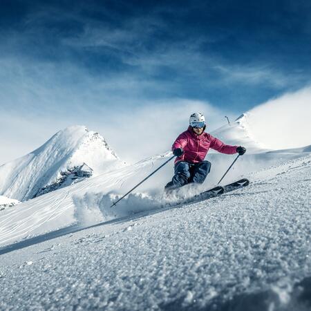 skifahren im powder