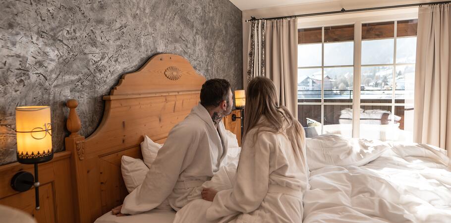 Zimmer mit Aussicht auf die Berge