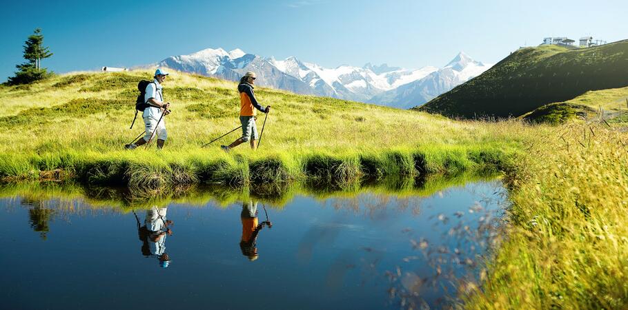 wandern bergsee kaprun