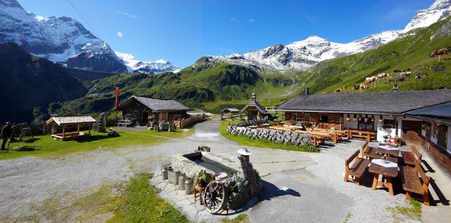 alpine pasture summer holiday kaprun