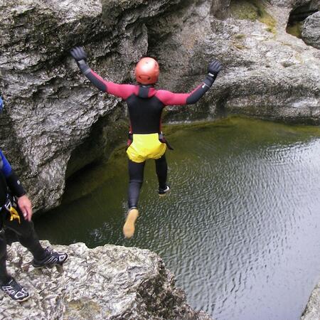 canyoning adventure holiday salzburg