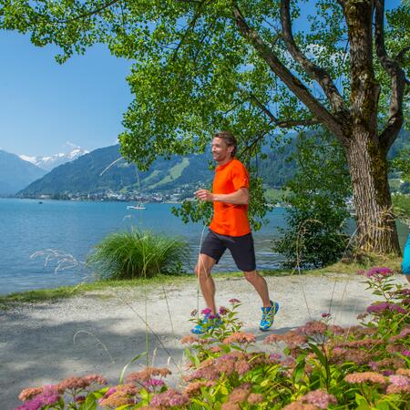 laufen seepromenade zeller see