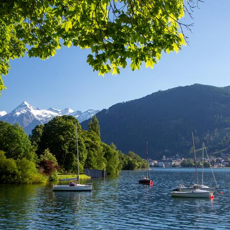 sailing lake zeller see austria